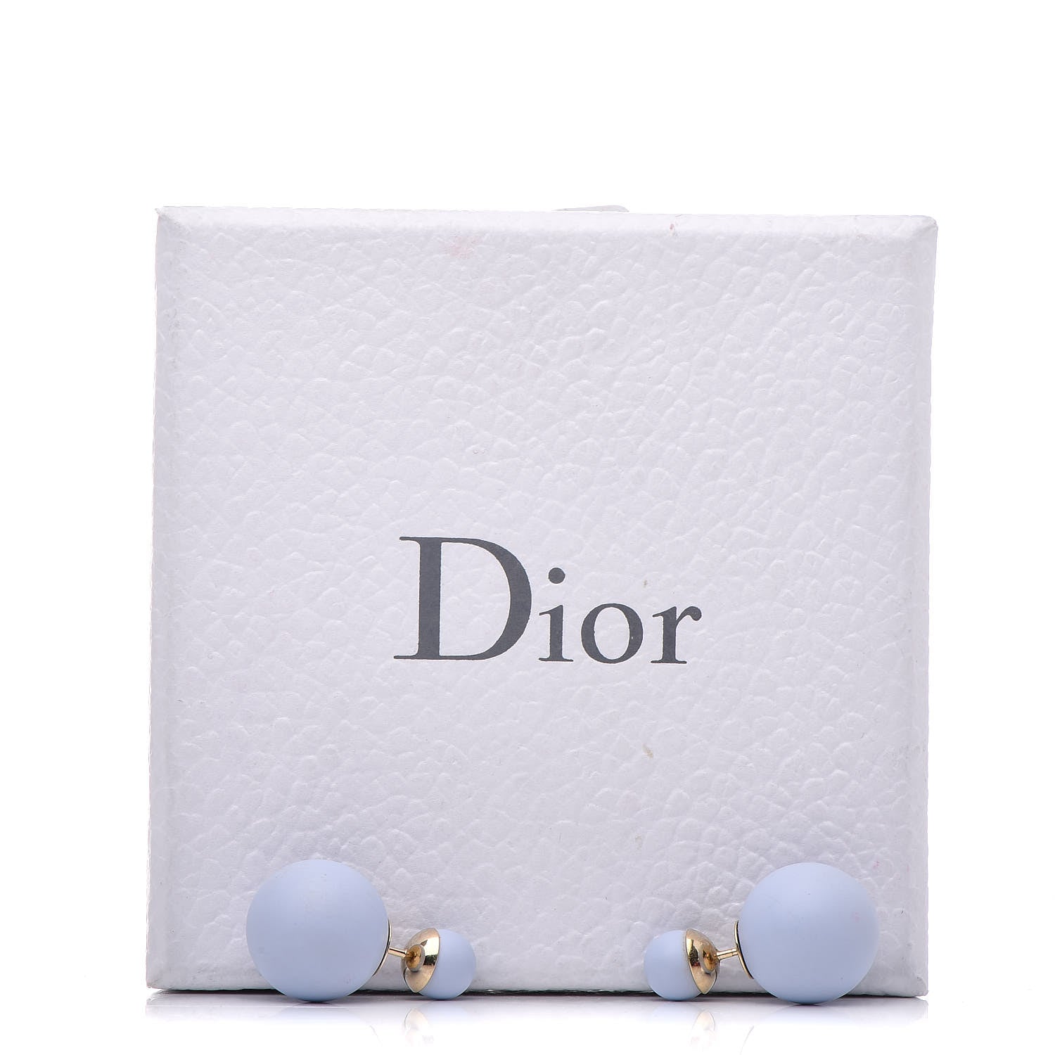 Christian Dior Mise En Dior Tribal Earrings Light Blue 4 of 4