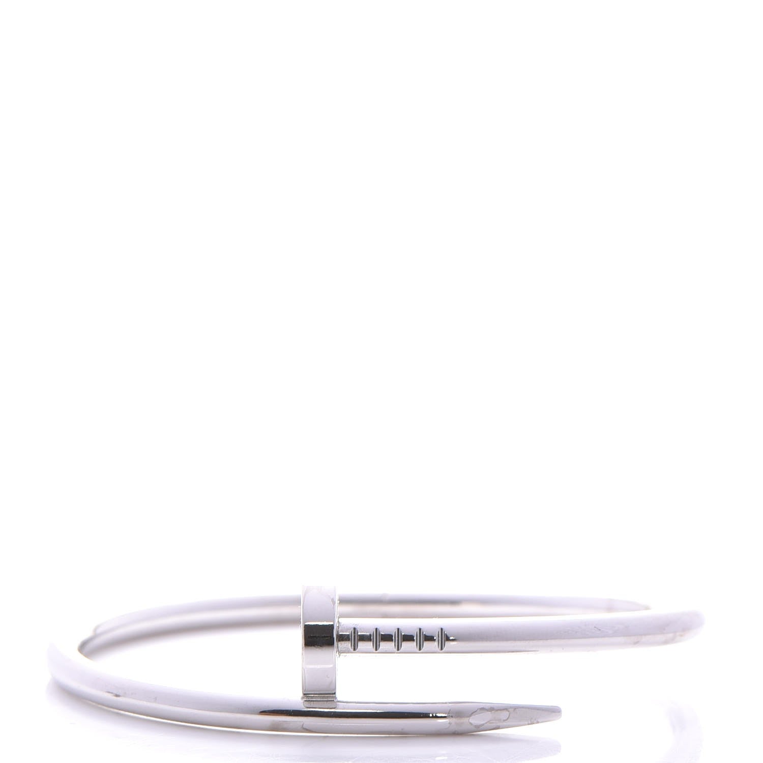 Cartier 18K White Gold Juste Un Clou Bracelet 16 1 of 11
