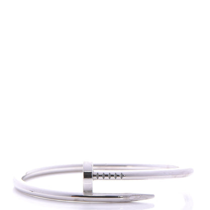 Cartier 18K White Gold Juste Un Clou Bracelet 16 1 of 11