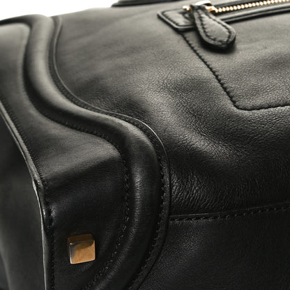Celine Smooth Calfskin Medium Phantom Luggage Black 14 of 18