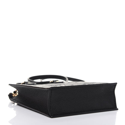 Louis Vuitton Empreinte Monogram Giant Petit Sac Plat Black 4 of 11