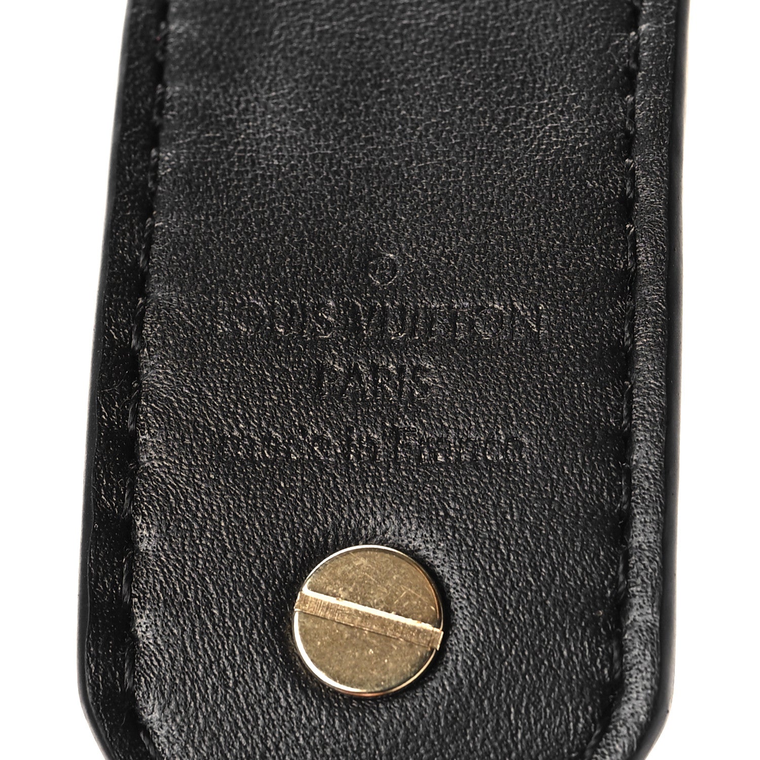 Louis Vuitton Reverse Monogram Bandouliere Shoulder Strap XL Black 4 of 6