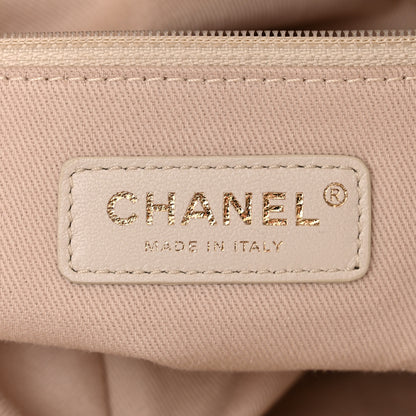 Chanel Canvas Medium Deauville Tote Light Beige 6 of 11