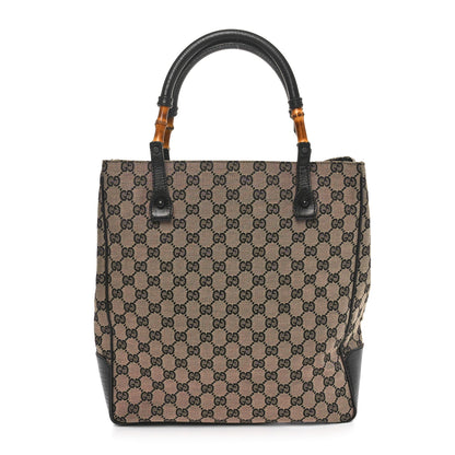 Gucci Monogram Bamboo Handle Bag Pink 1 of 10