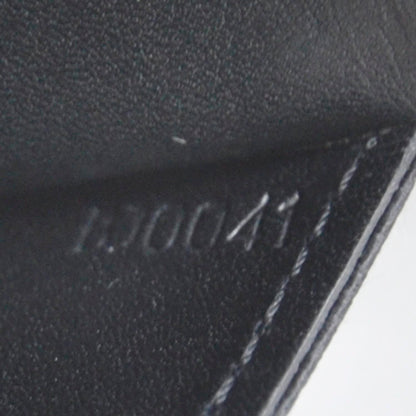 Louis Vuitton Satin Monogram Porte-Monnaie Snap Wallet Black 7 of 7