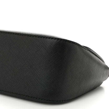 Salvatore Ferragamo Saffiano Paris Crossbody Bag Black 10 of 10