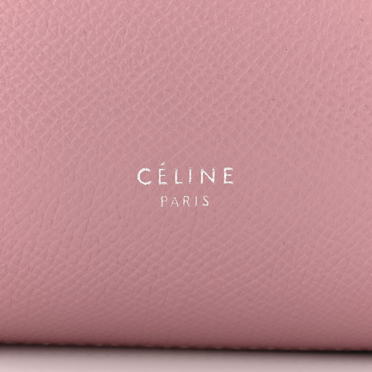 Grained Calfskin Nano Belt Bag Vintage Pink