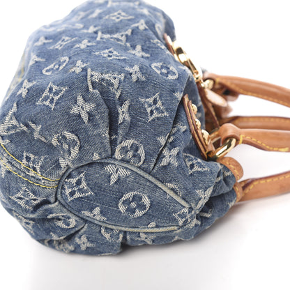 Louis Vuitton Monogram Denim Pleaty Blue 14 of 18