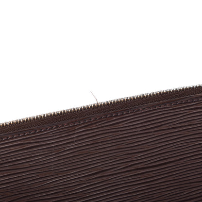 Louis Vuitton Epi Pochette Accessories 24 Moka 8 of 11