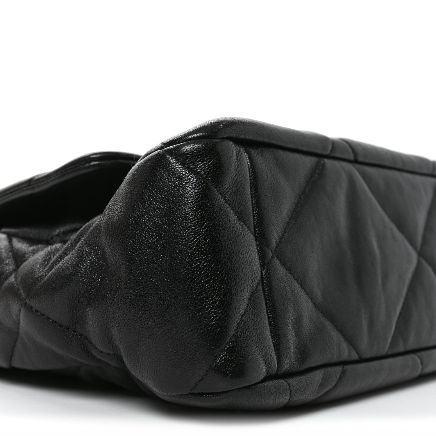 Chanel Lambskin Quilted Large Chanel 19 Flap Black 9 of 10