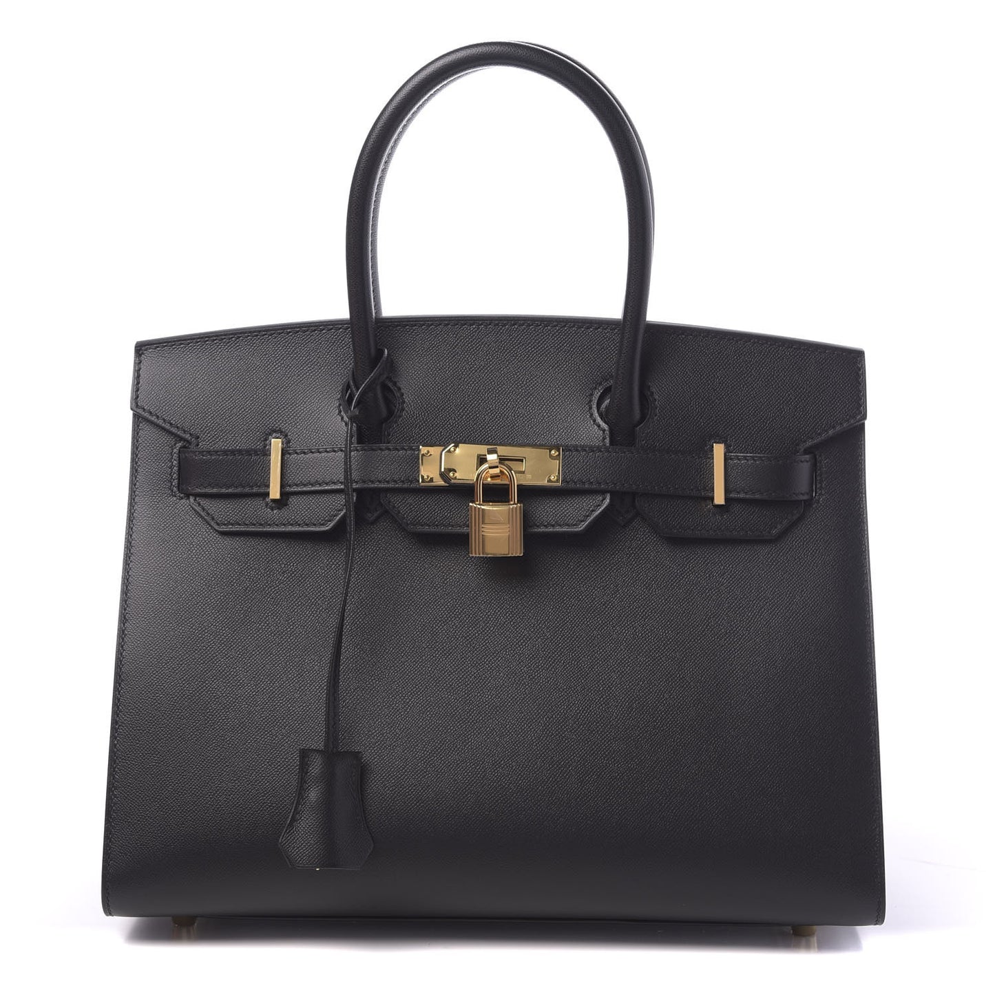 Madame Calfskin Birkin Sellier 30 Black