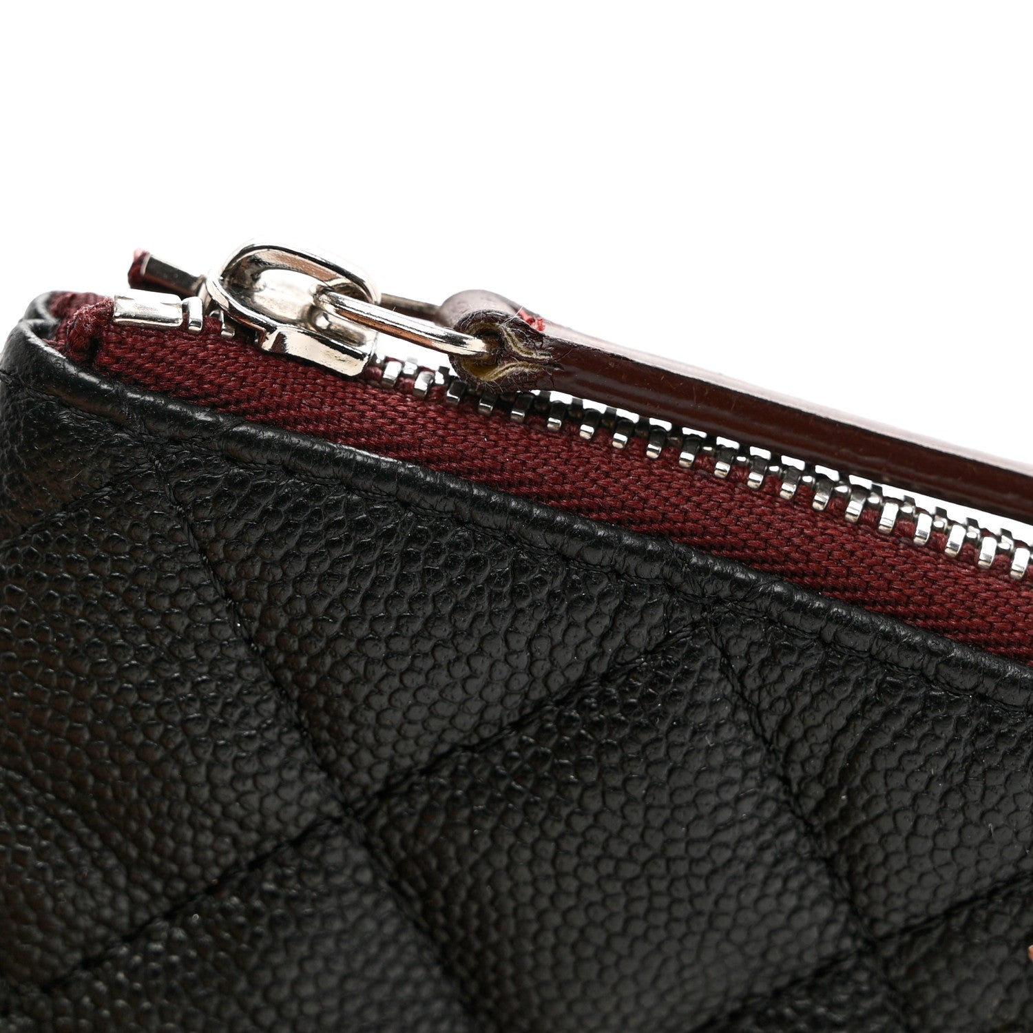 Chanel Caviar Quilted Small Cosmetic Case Black 8 of 8