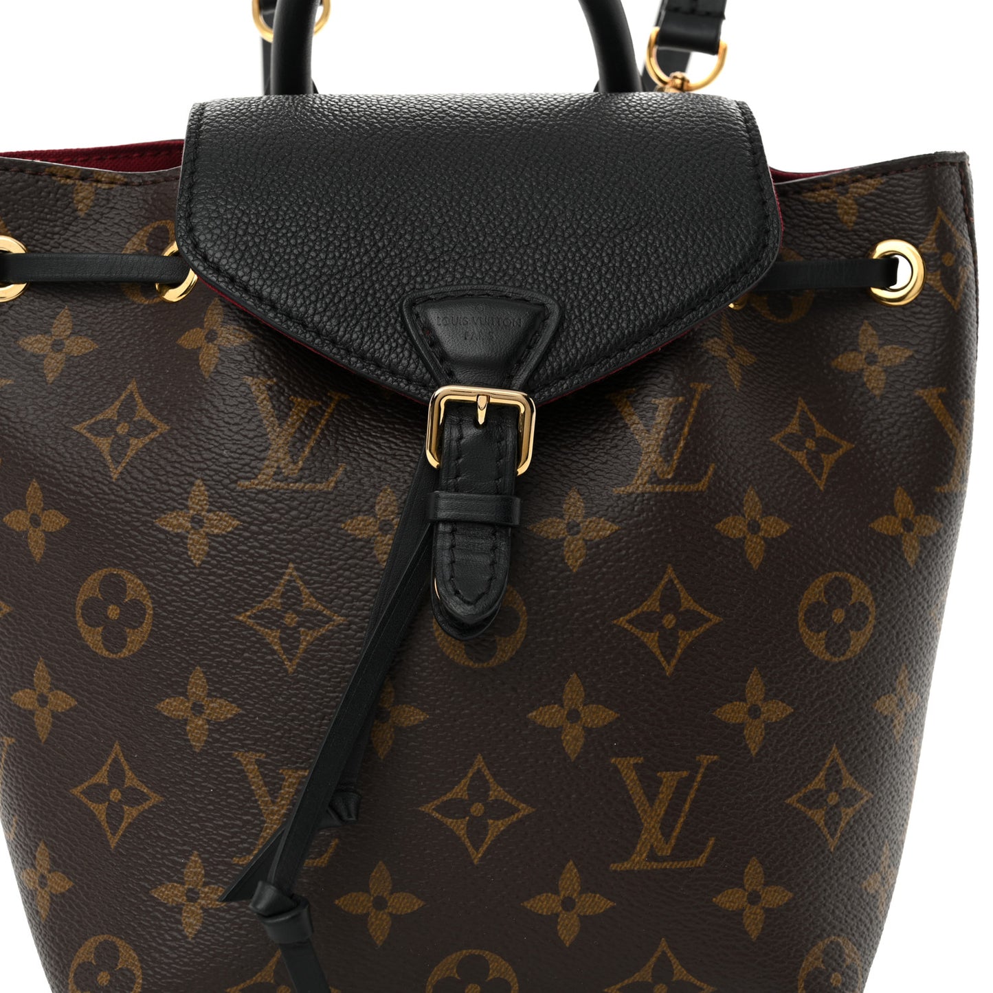 Monogram BB Montsouris NM Backpack Black