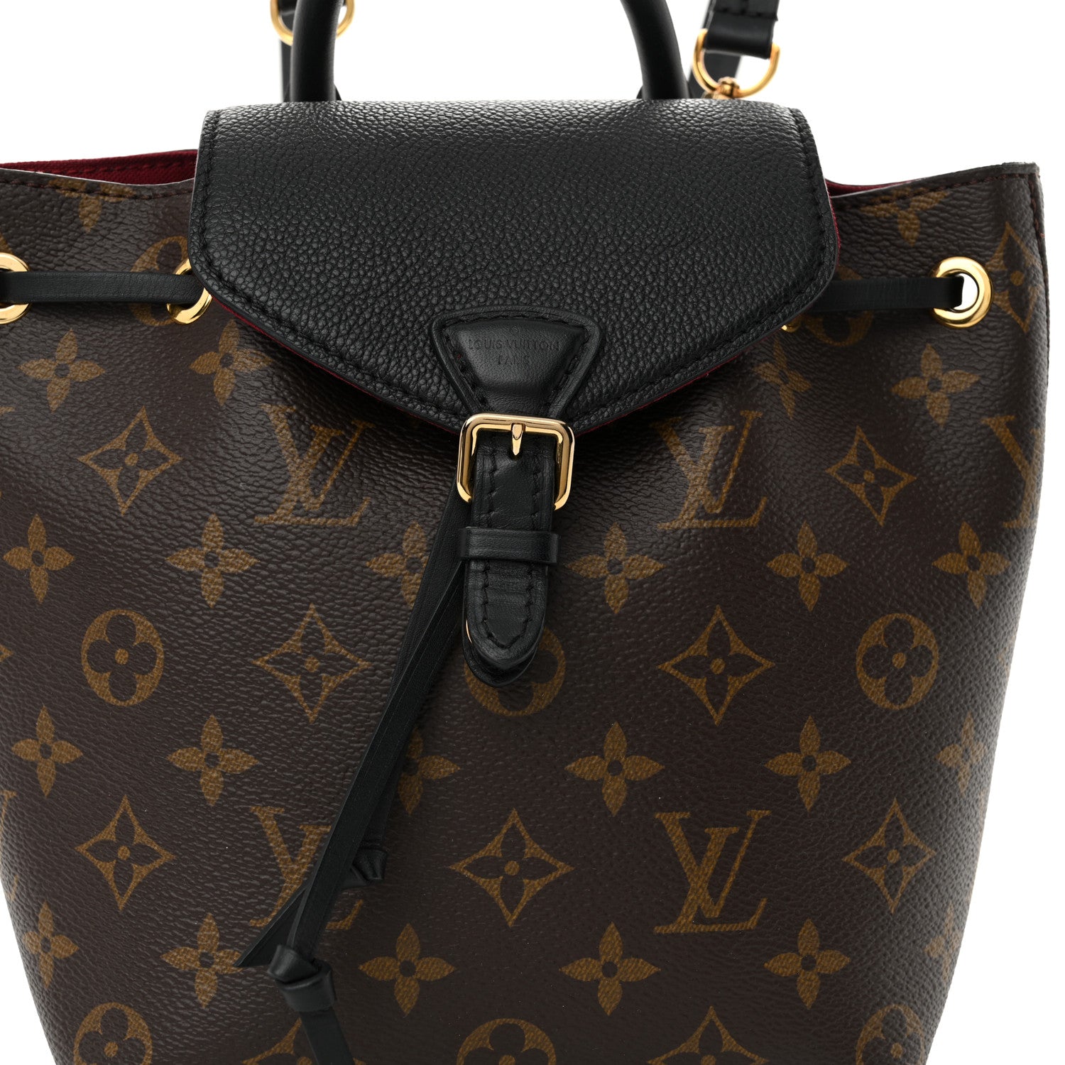 Louis Vuitton Monogram BB Montsouris NM Backpack Black 8 of 12