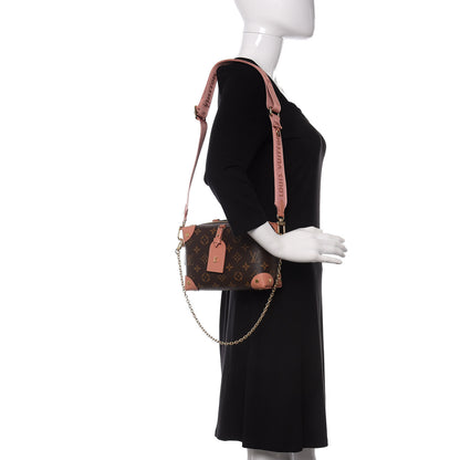 Louis Vuitton Monogram Petite Malle Souple Peach 3 of 11