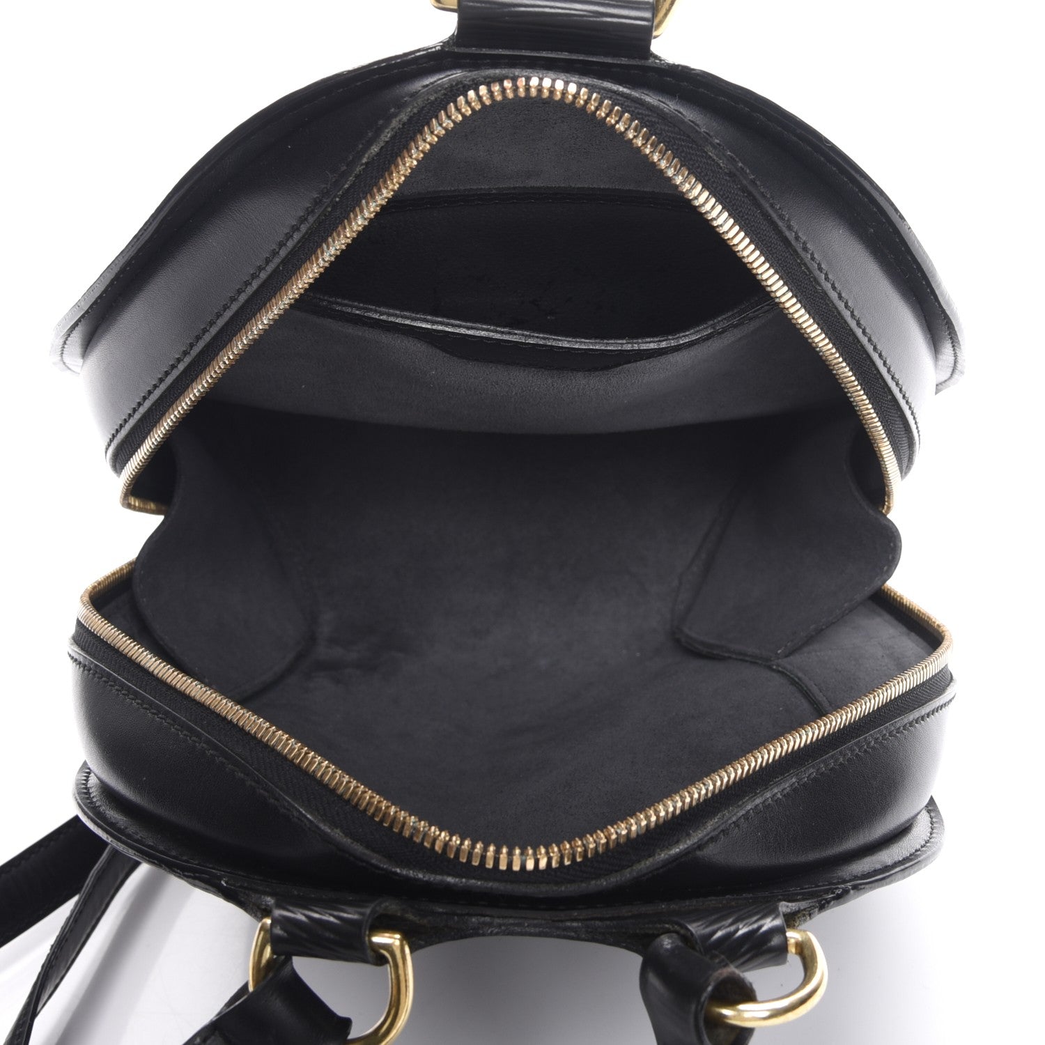 Louis Vuitton Epi Mabillon Backpack Black 5 of 9