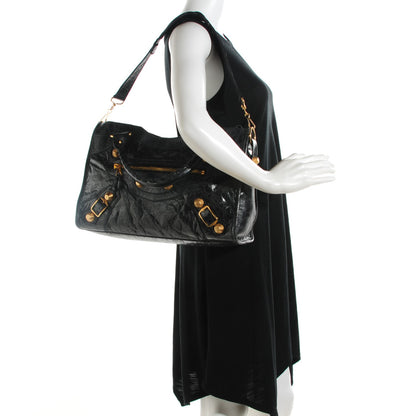Balenciaga Agneau Giant 21 Gold Hardware City Black 2 of 8