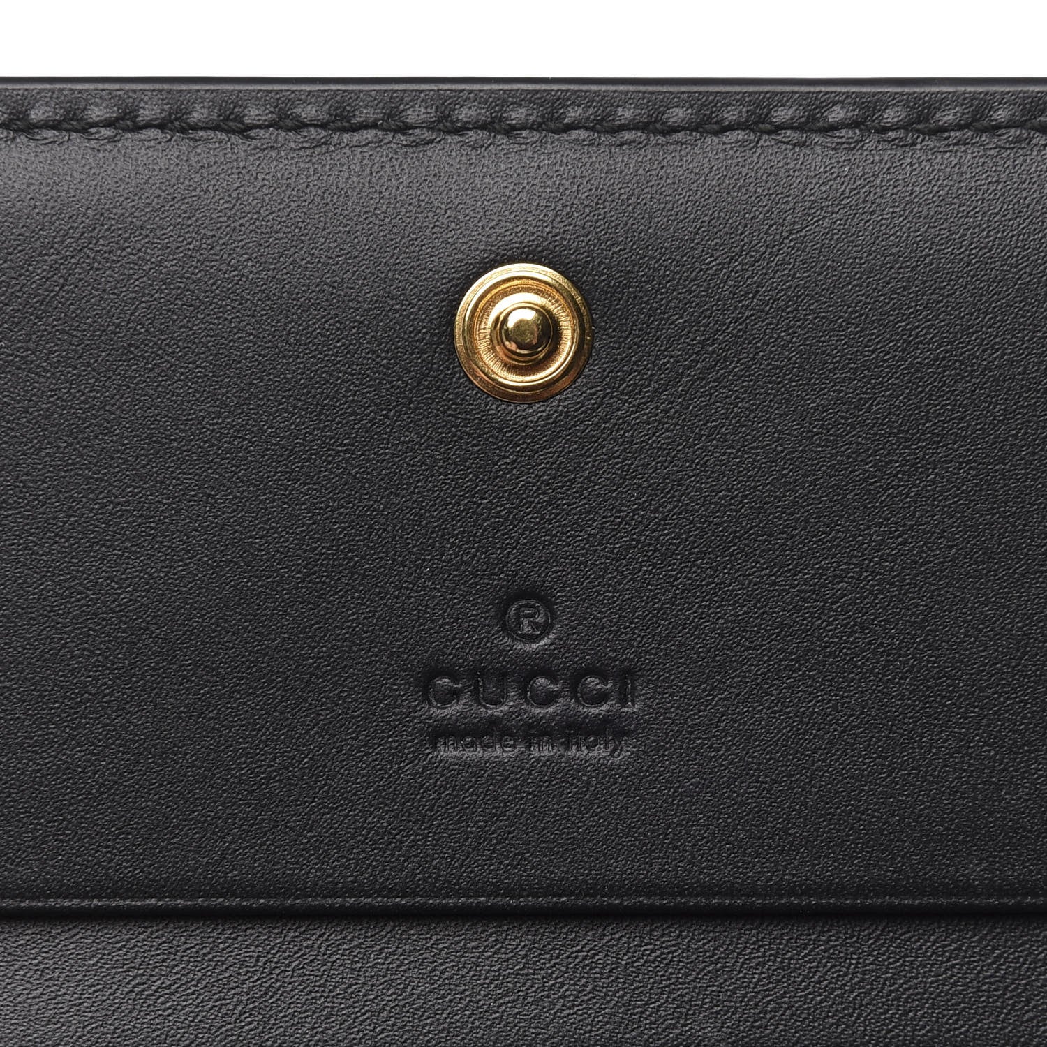 Gucci GG Supreme Monogram Bee Print Card Case 6 of 7