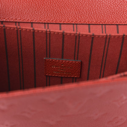 Louis Vuitton Empreinte Pochette Metis Scarlet 9 of 10