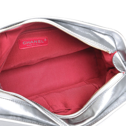 Chanel Metallic Aged Calfskin Quilted Medium Gabrielle Silver 5 of 7