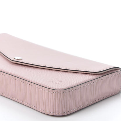 Louis Vuitton Epi Pochette Felicie Rose Ballerine 6 of 12