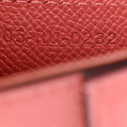 Christian Dior Grained Calfskin Saddle Bag Pink 7 of 11