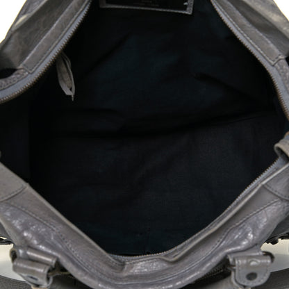 Balenciaga Agneau Classic Hardware City Gris Pyrite 7 of 9