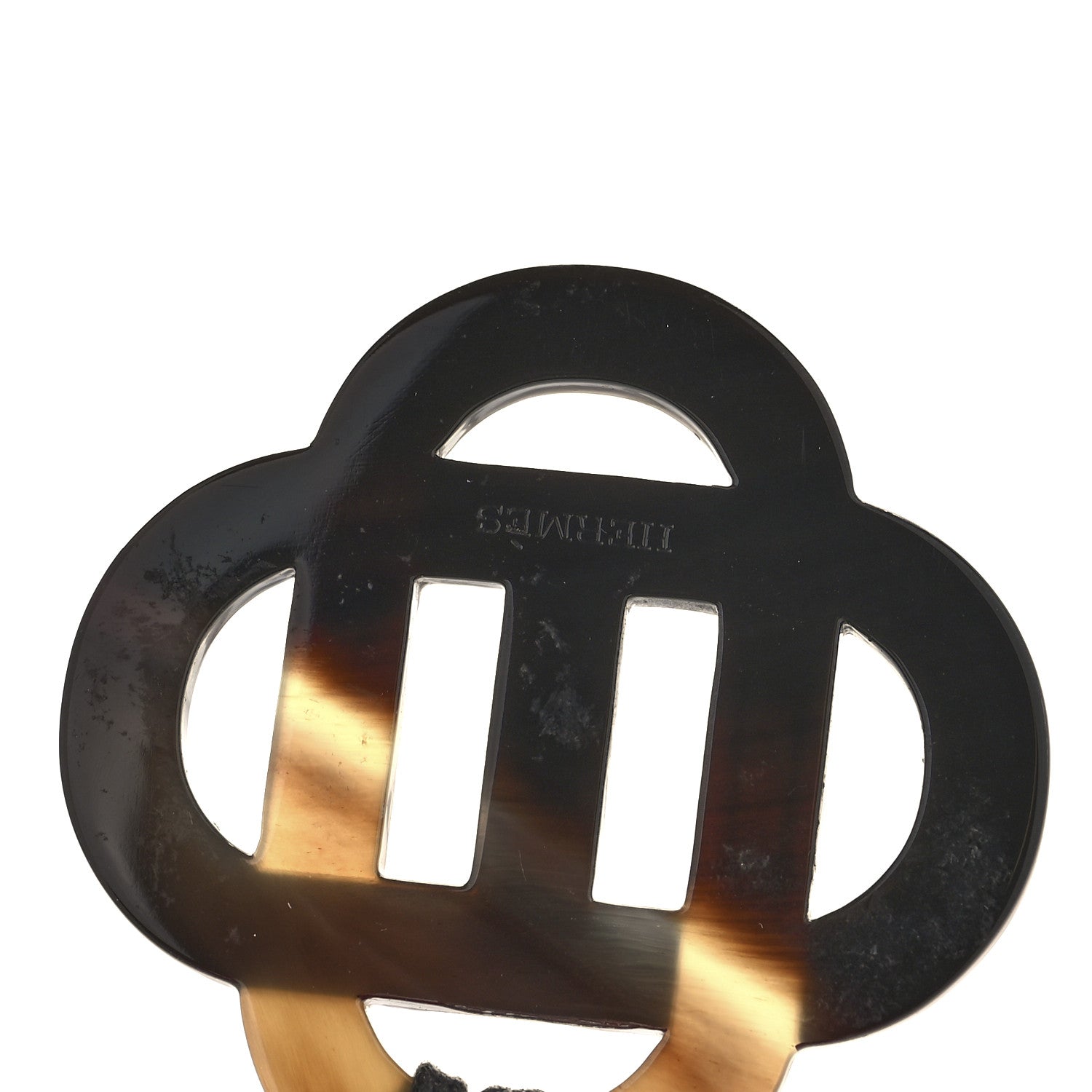 Hermes Buffalo Horn Lacquer Isatis Necklace 5 of 5