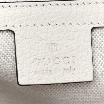 Gucci GG Supreme Monogram Flora Web Small Ophidia Day Backpack White 6 of 9