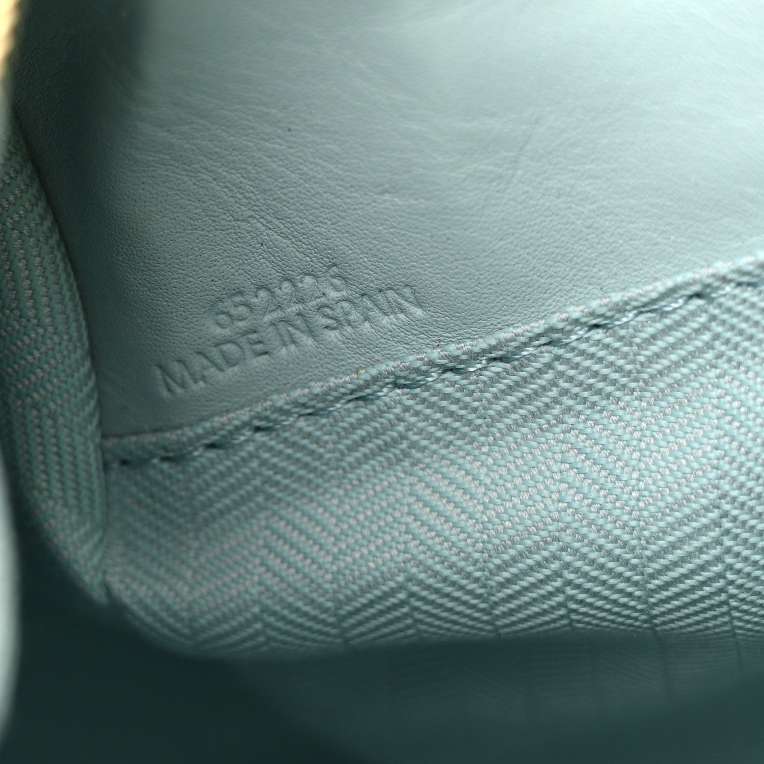 Loewe Grained Calfskin Small Puzzle Bag Aquamarine 7 of 17