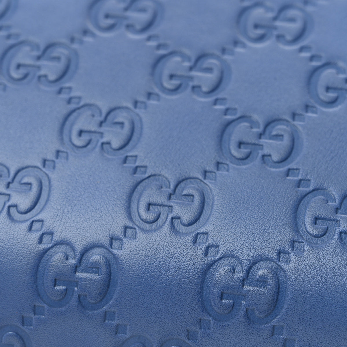 Gucci Guccissima Medium Emily Chain Shoulder Bag Mineral Blue 11 of 11