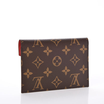 Louis Vuitton Monogram Daily Organizer Envelope Insert Red 3 of 7