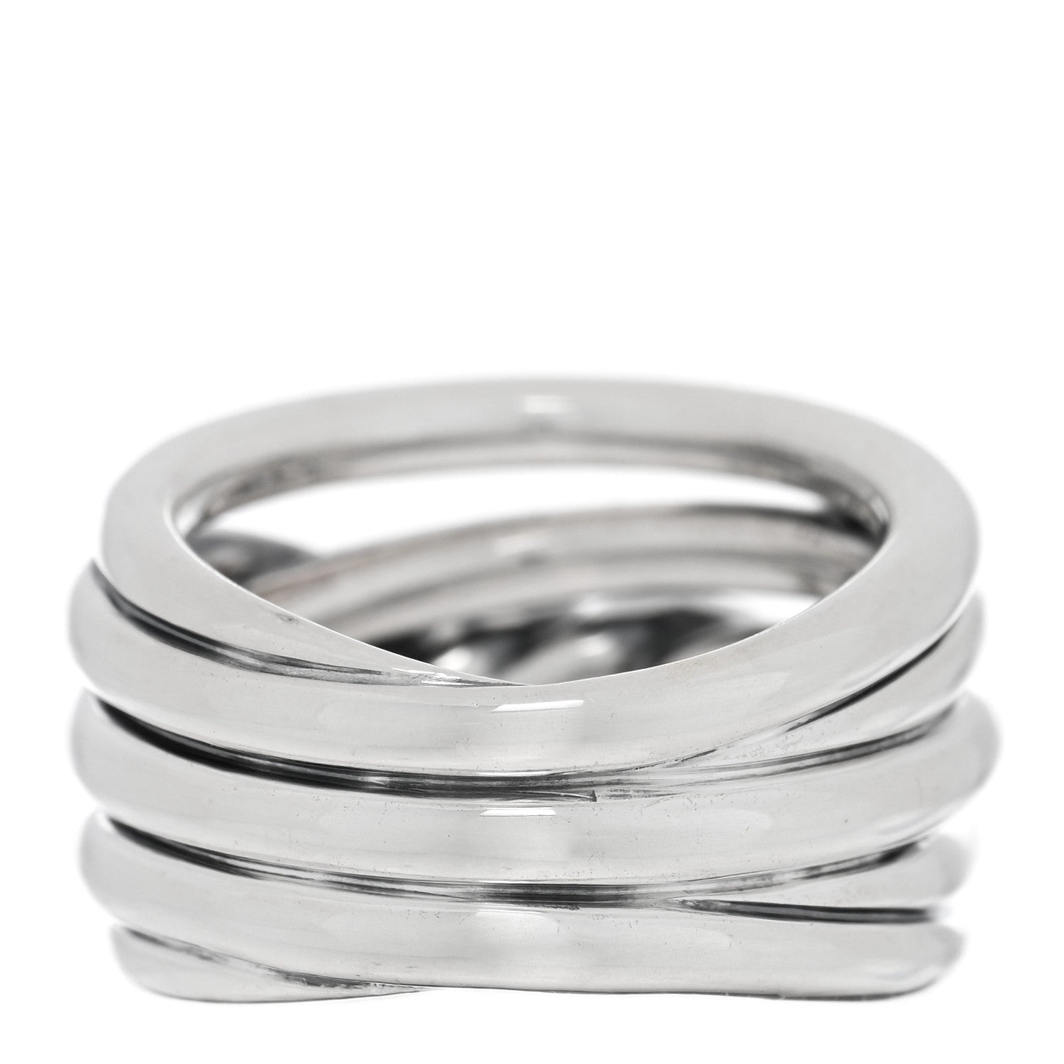 David Yurman Sterling Silver 14mm Continuance Ring 52 6 3 of 5
