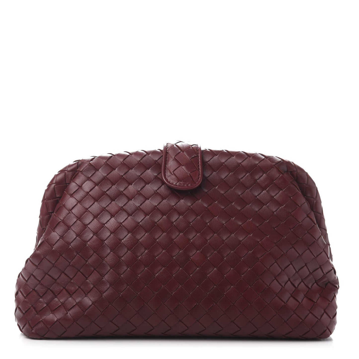 Nappa Intrecciato The Lauren 1980 Clutch Gigolo Red