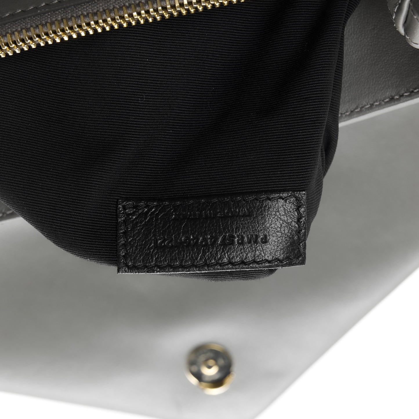 Calfskin Y Quilted Monogram Medium Loulou Chain Satchel Pebble