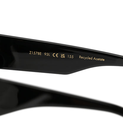 Louis Vuitton Acetate Cyclone Sunglasses Z1578E Black 5 of 9