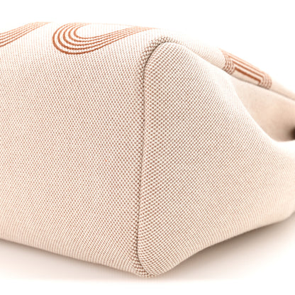 Hermes H Plume Canvas Vache Hunter Circuit 24 Herbag Zip Retourne 31 Naturel 11 of 11