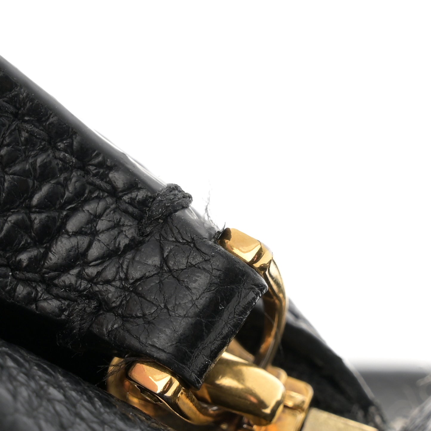 Calfskin Travel Camera Crossbody Bag Black