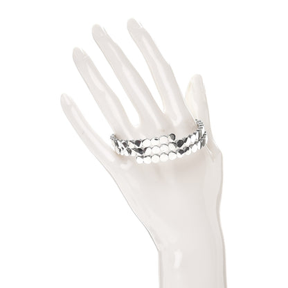 John Hardy Sterling Silver 11mm Dot Double Coil Bracelet 2 of 4