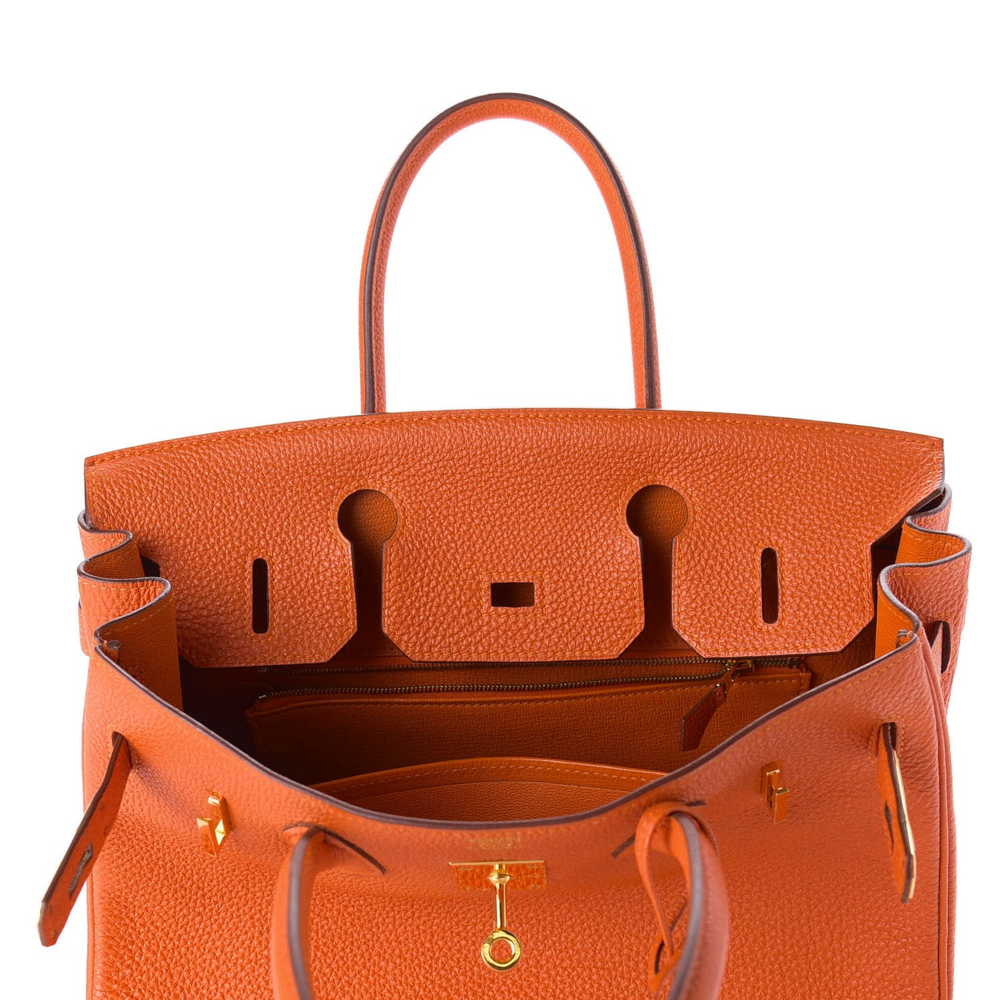 Togo Birkin 30 Orange