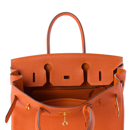 Hermes Togo Birkin 30 Orange 9 of 32