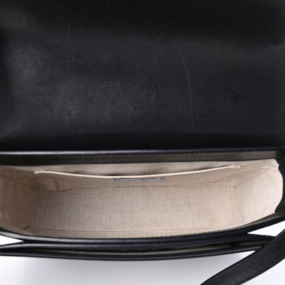 Mansur Gavriel Calfskin Envelope Flap Crossbody Bag Black 4 of 4