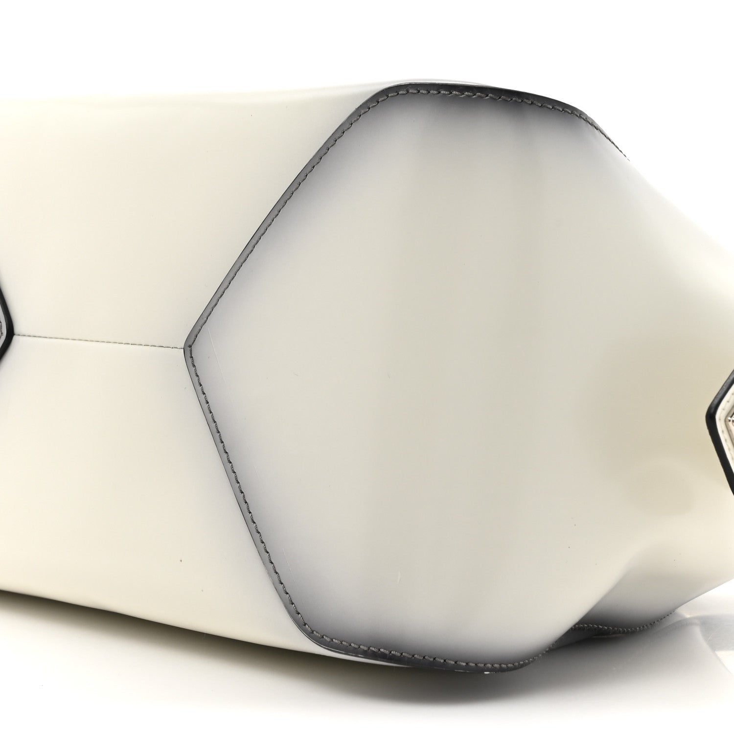 Prada Spazzolato Small Supernova Handbag White Sfumato 8 of 14