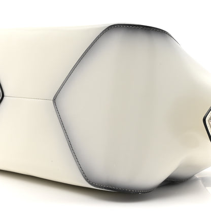 Prada Spazzolato Small Supernova Handbag White Sfumato 8 of 14