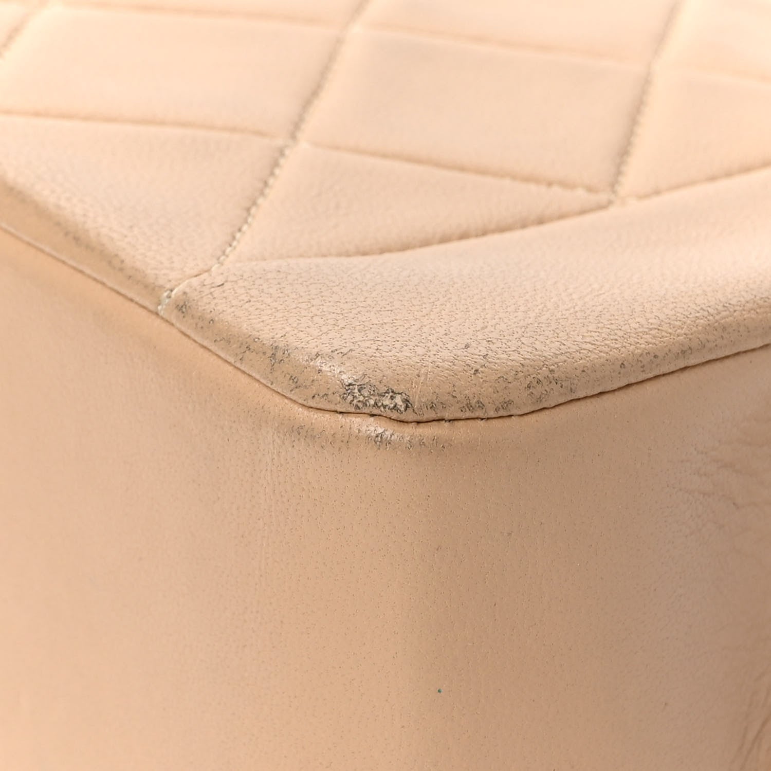 Chanel Lambskin Quilted Small Single Flap Beige 9 of 12