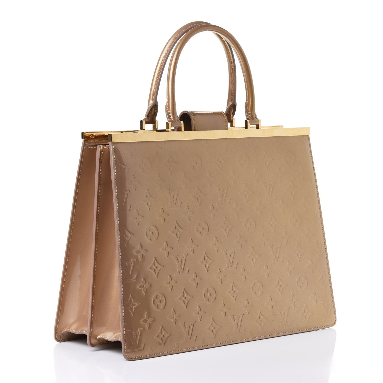 Louis Vuitton Vernis Deesse GM Beige Poudre 2 of 4