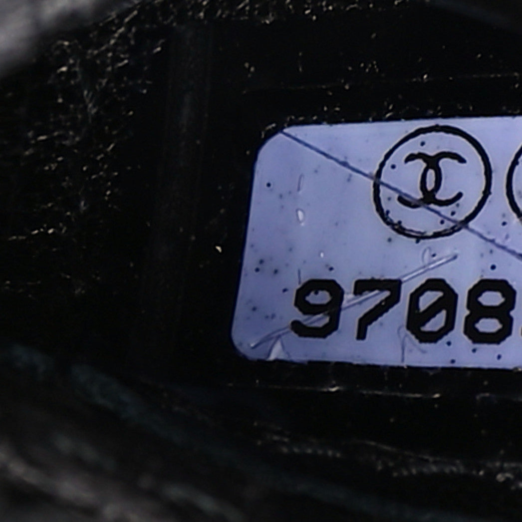 Lambskin Quilted Mini Chocolate Bar Camellia Flap Black