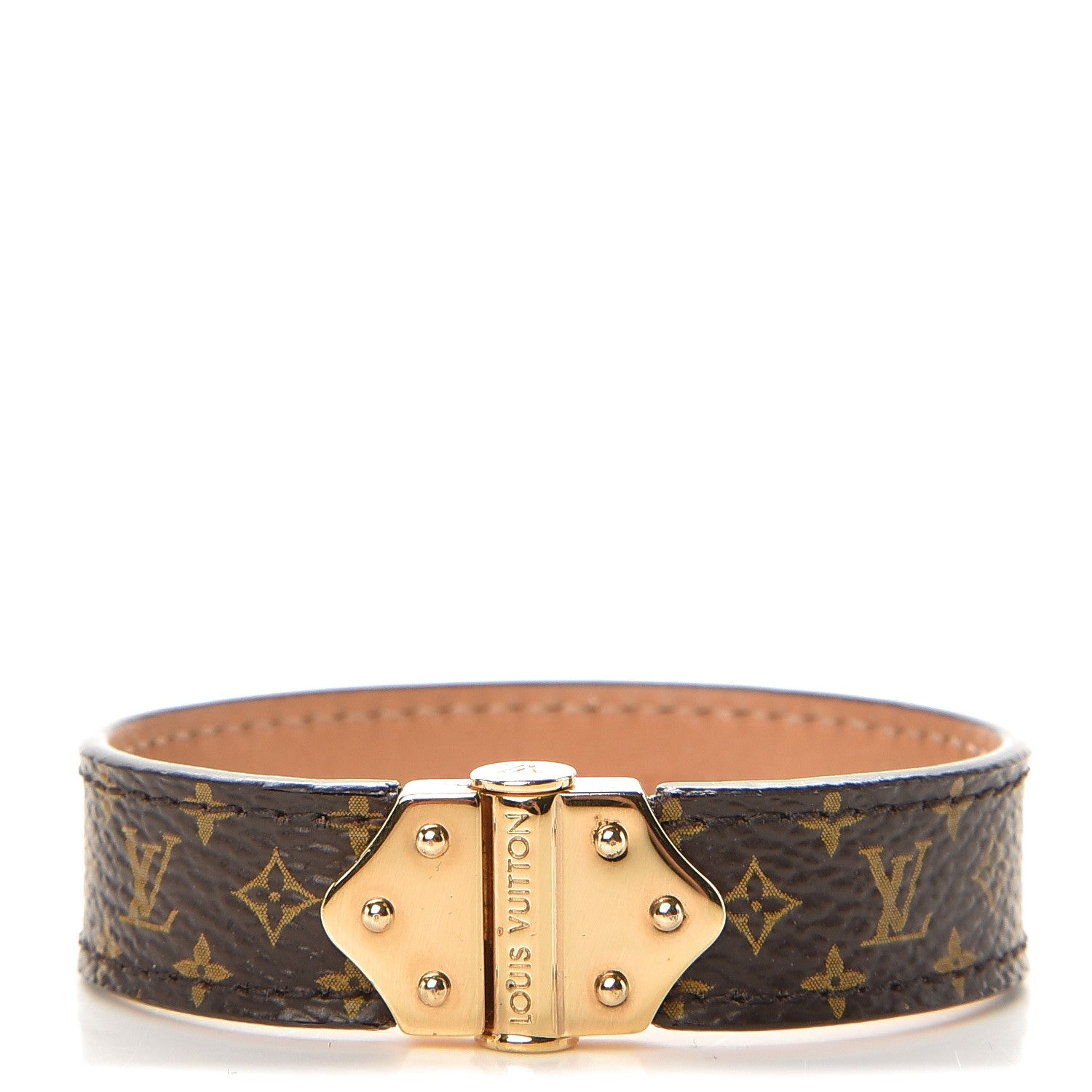 Louis Vuitton Monogram Nano Bracelet 17 1 of 7
