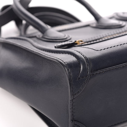 Celine Smooth Calfskin Nano Luggage Ink 7 of 11