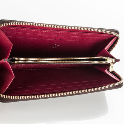 Louis Vuitton Monogram Clemence Wallet Fuchsia 5 of 7